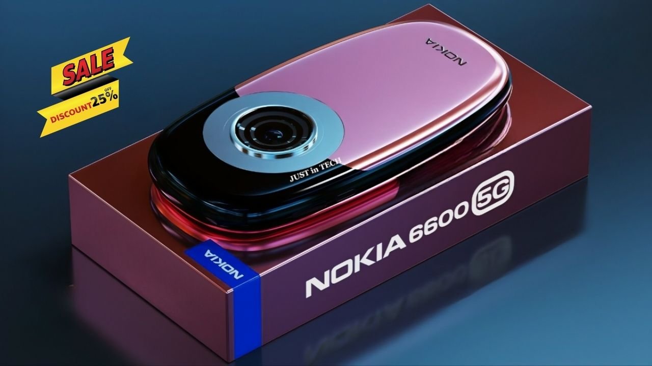 Nokia 6600 5G Smartphone Launched with Budget-Friendly Device with 8GB RAM & Pro Camera