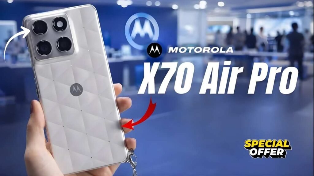 Moto X70 Air Pro 5G Official Launch Complete Features 200MP Camera 7,100mAh Battery and Price Guide